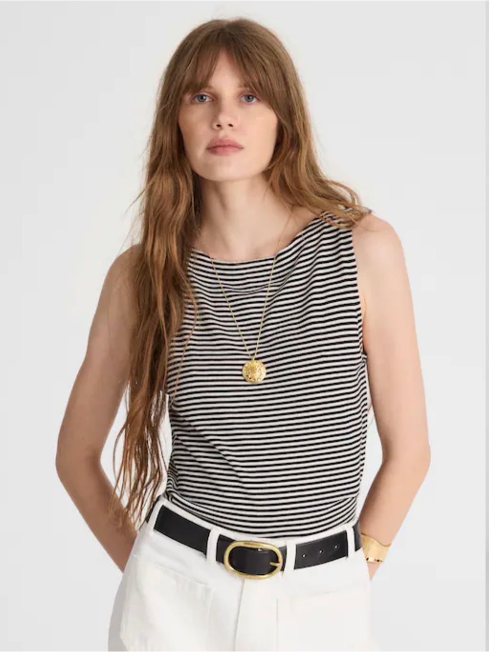 MADEWELL XXS MERINO/SILK Boatneck Sleeveless Sweater TANK NX532 $75